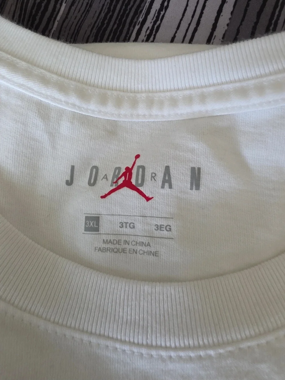 Jordan Mens Short-Sleeve Graphic Tees - Black & White And  White & Blue
